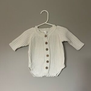 Long Sleeve button romper